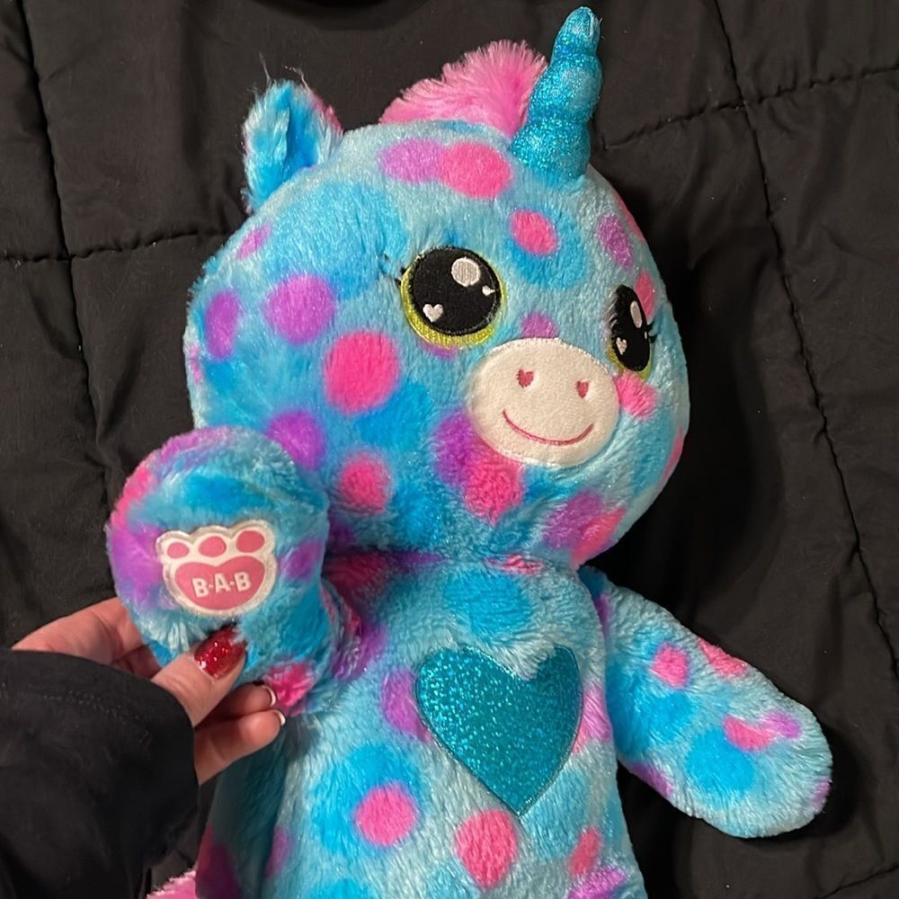 Unicorn Bear Build-A-Bear - Picture 2 of 3